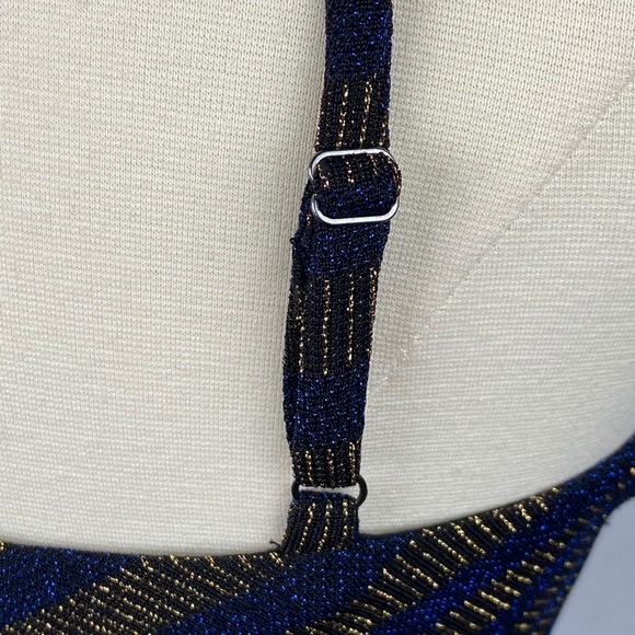 COSMOPOLITAN DRESS THE POPULATION Trista Strappy Dress L - Picture 5 of 12